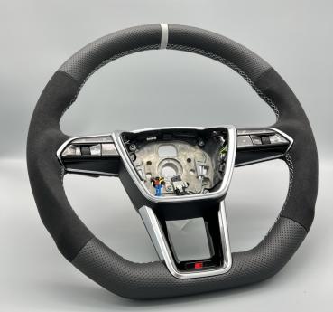 Preview: Audi A6 S6 RS6 A7 S7 RS7 Lenkrad neu beziehen